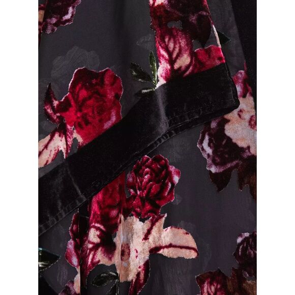 Torrid Burnout Velvet Kimono size XXL (1/2) VGUC - Picture 2 of 6